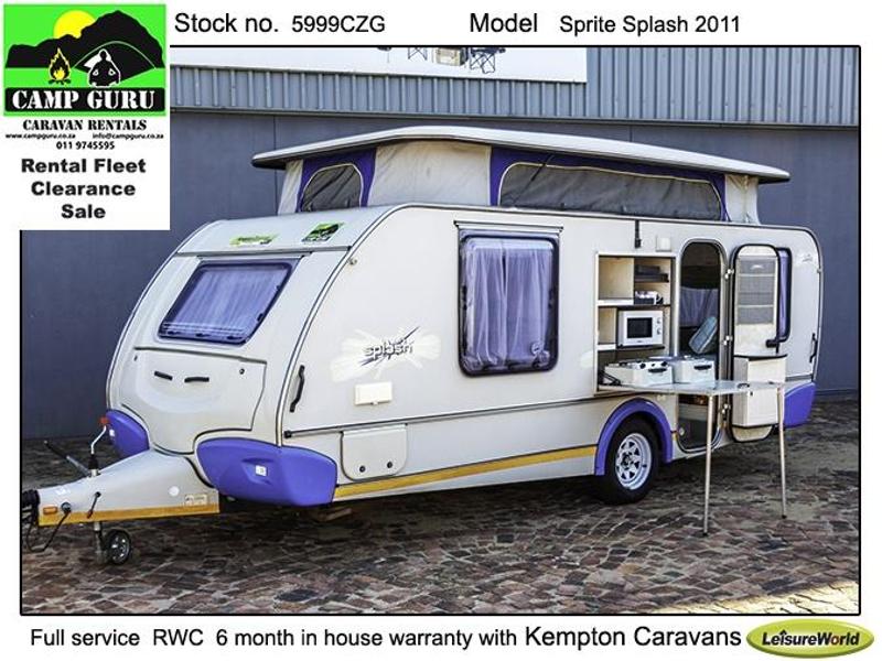 2011  Sprite Splash Caravan (On Road) Sprite Caravans