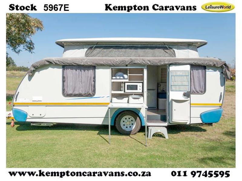 2018  Sprite Splash Caravan (on road) Sprite Caravans